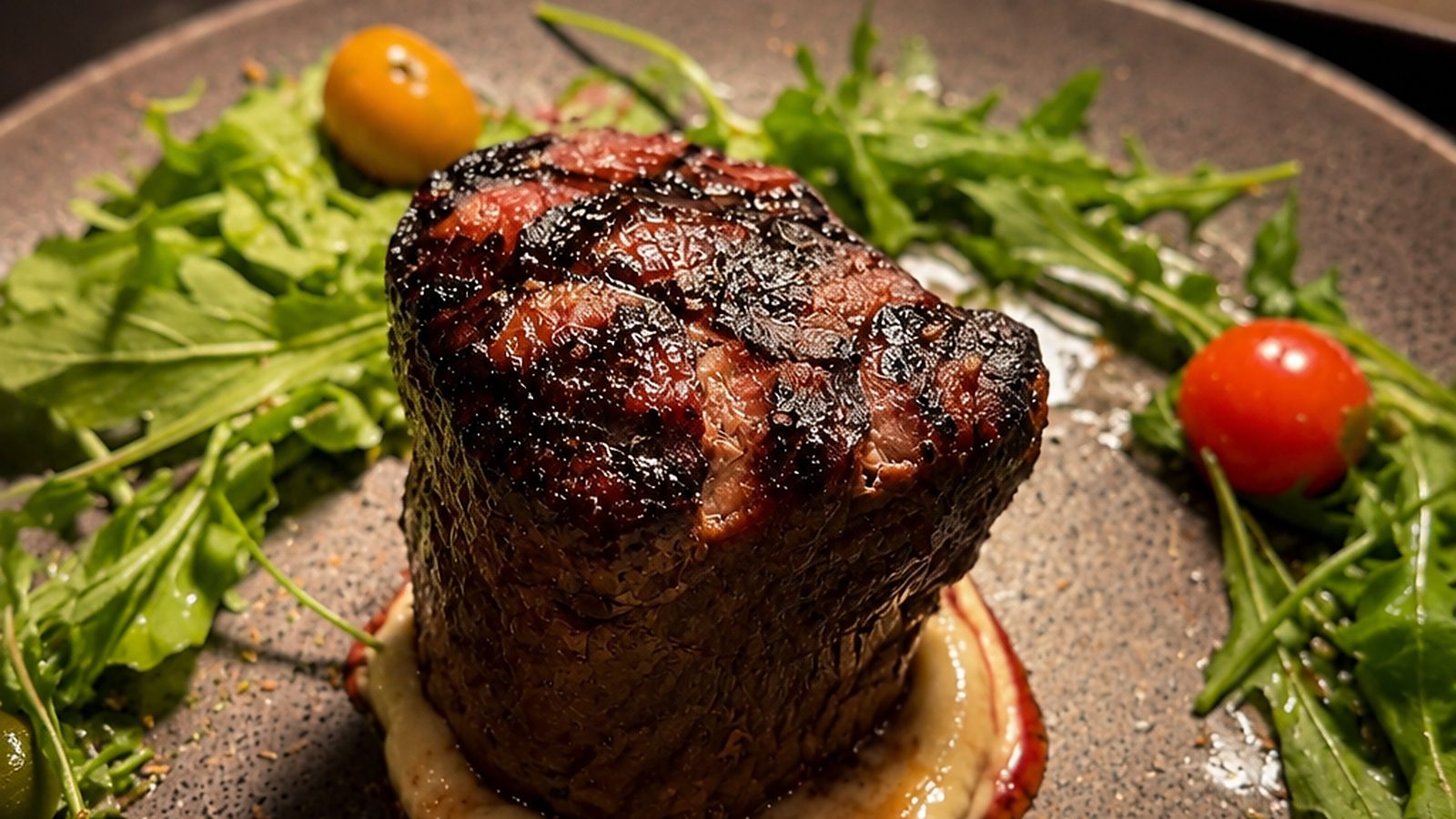 Filet mignon off the Josper grill at Renzo's Carrollwood, Tampa